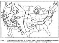 Фиг. 1. Значения скоростей фазы Pn в США