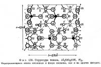 Фиг. 139. Структура топаза