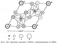 Фиг. 238. Структура калсилита