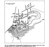 Рис. 3.12. Геофизическое месторождение. Структурная карта по кровле пласта ТП14