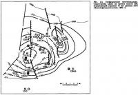 Рис. 3.4. Геофизическое месторождение. Структурная карта по кровле пласта ПК7